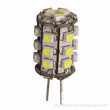 G4 LED Bulb, 12V DC Voltage, 1.6W Power Consumption
